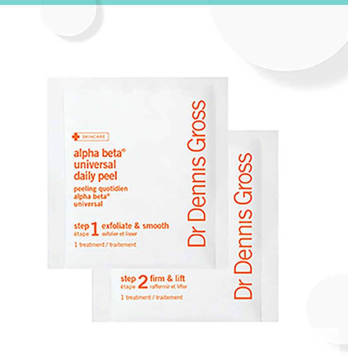 Doctor Dennis Gross Alpha Beta Extra Strength or Original Formula £73.50. This winning combination of five AHAs and BHAs, plus retinol and a host of antioxidants, vitamins and soothing botanicals, gently sweeps away dead skin cells and excess oil that combine to cause congestion.